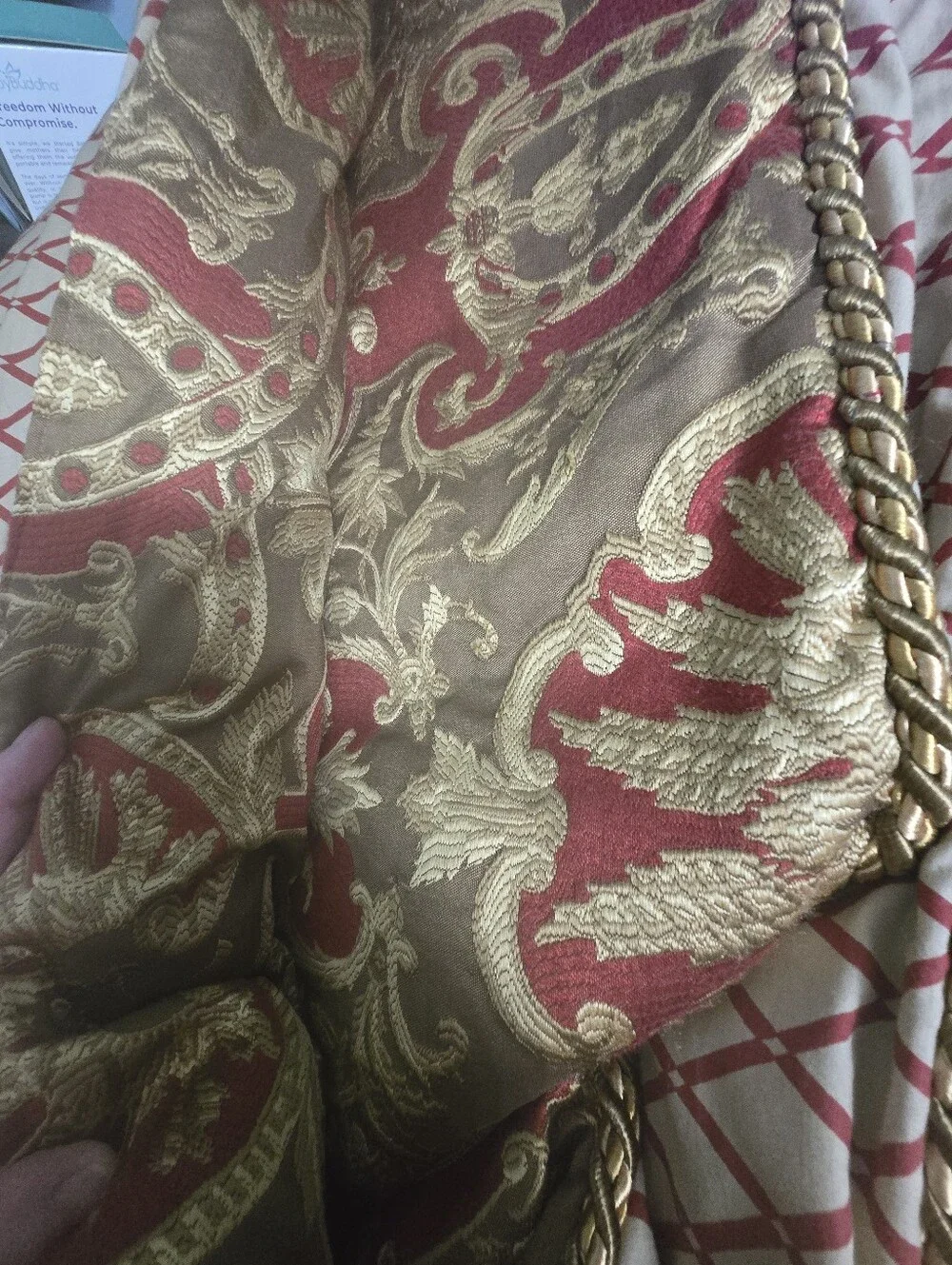 Austin Holt Luxury Oversized Comforter Set - Brown Pattern